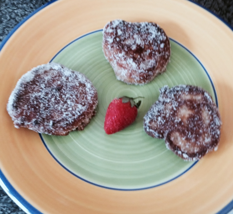 Strawberry Fritters